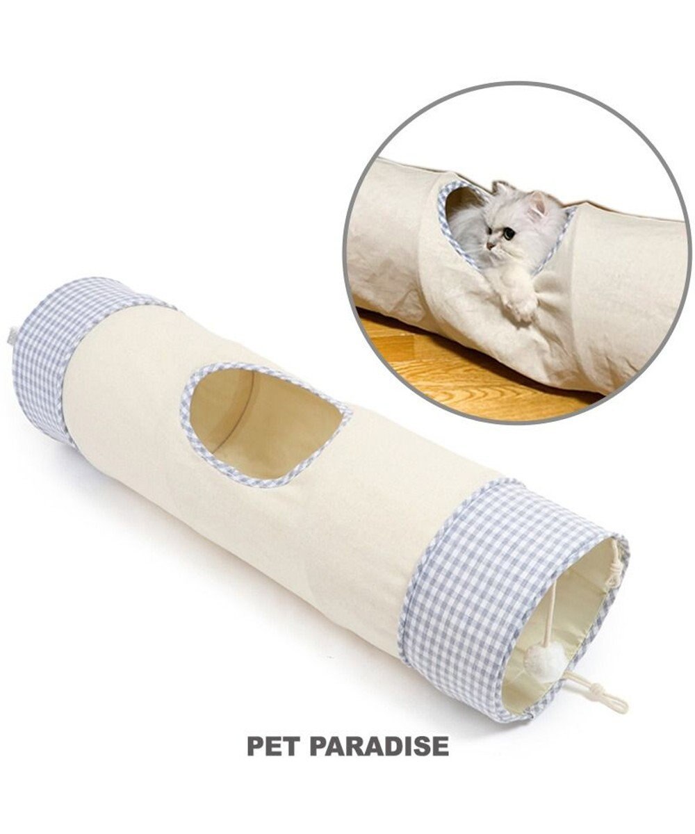 PET PARADISE 猫 おもちゃ ねこ キャットトンネル ベージュ おしゃれ かわいい トイ TOY 猫 トンネル ベッド ハウス キャットトンネル 折りたたみ 折り畳み コンパクト かわいい おしゃれ 簡単収納 おもちゃ 猫遊び 運動不足 ストレス発散 ベージュ