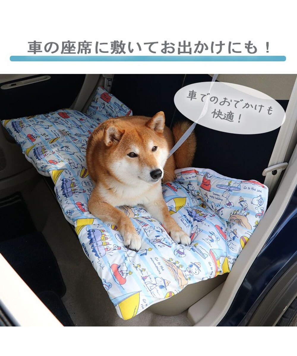 PET PARADISE スヌーピー クール ロールマット (120×60cm) 