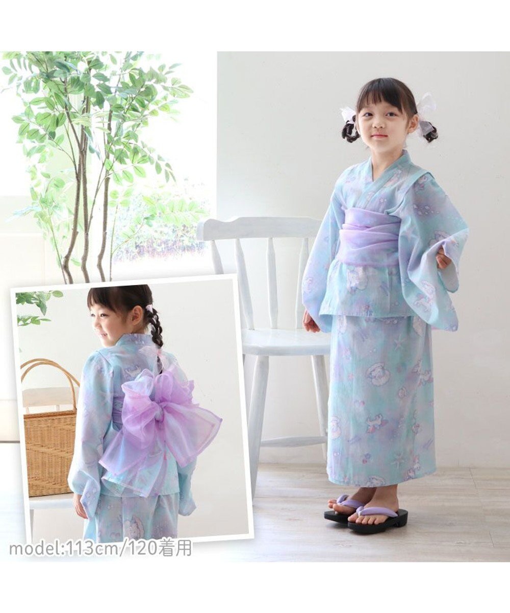 Mother garden 2025 マザーガーデン ユニコーン 2Way 浴衣  《シェル》　110/120/130/140 