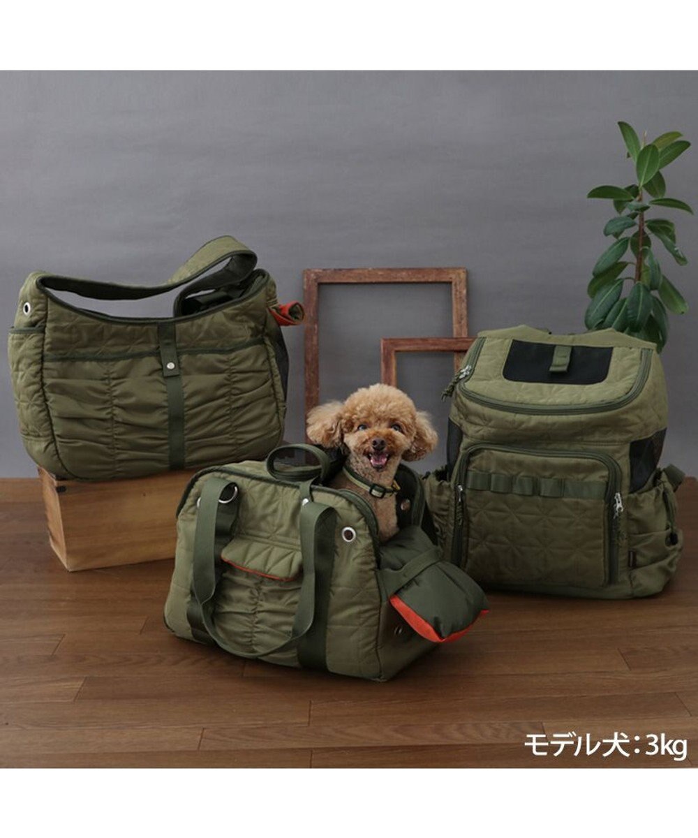 PET PARADISE ペットパラダイス あごのせ キャリーバッグ 《キルトギャザー》 超小型犬 約1.5~4kg