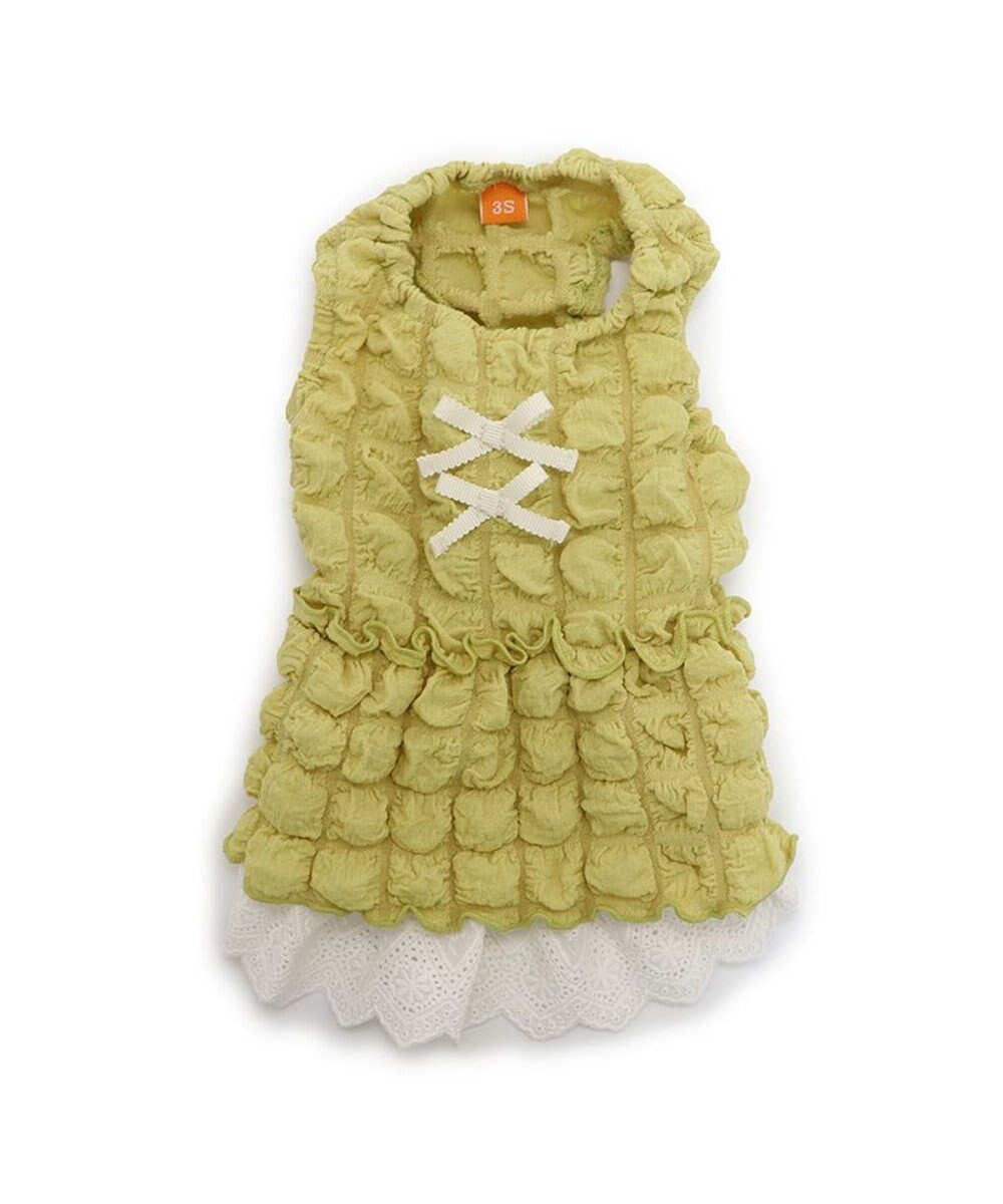 PET PARADISE ペットパラダイス ぽこぽこ ワンピース 《イエロー》 小型犬 