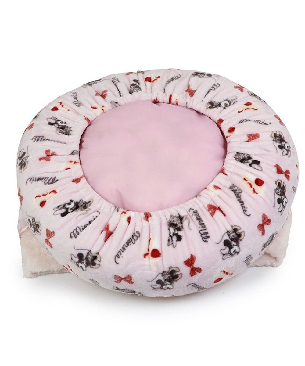 PET PARADISE ディズニー ミニーマウス 丸形寝袋 遠赤外線 《ケーキ柄》 60cm 