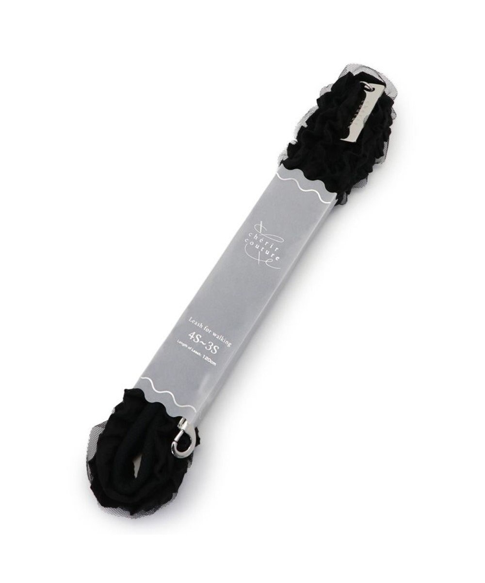 PET PARADISE cherircouture フリフリリード 《ブラック》 ４Ｓ～３Ｓ 小型犬 