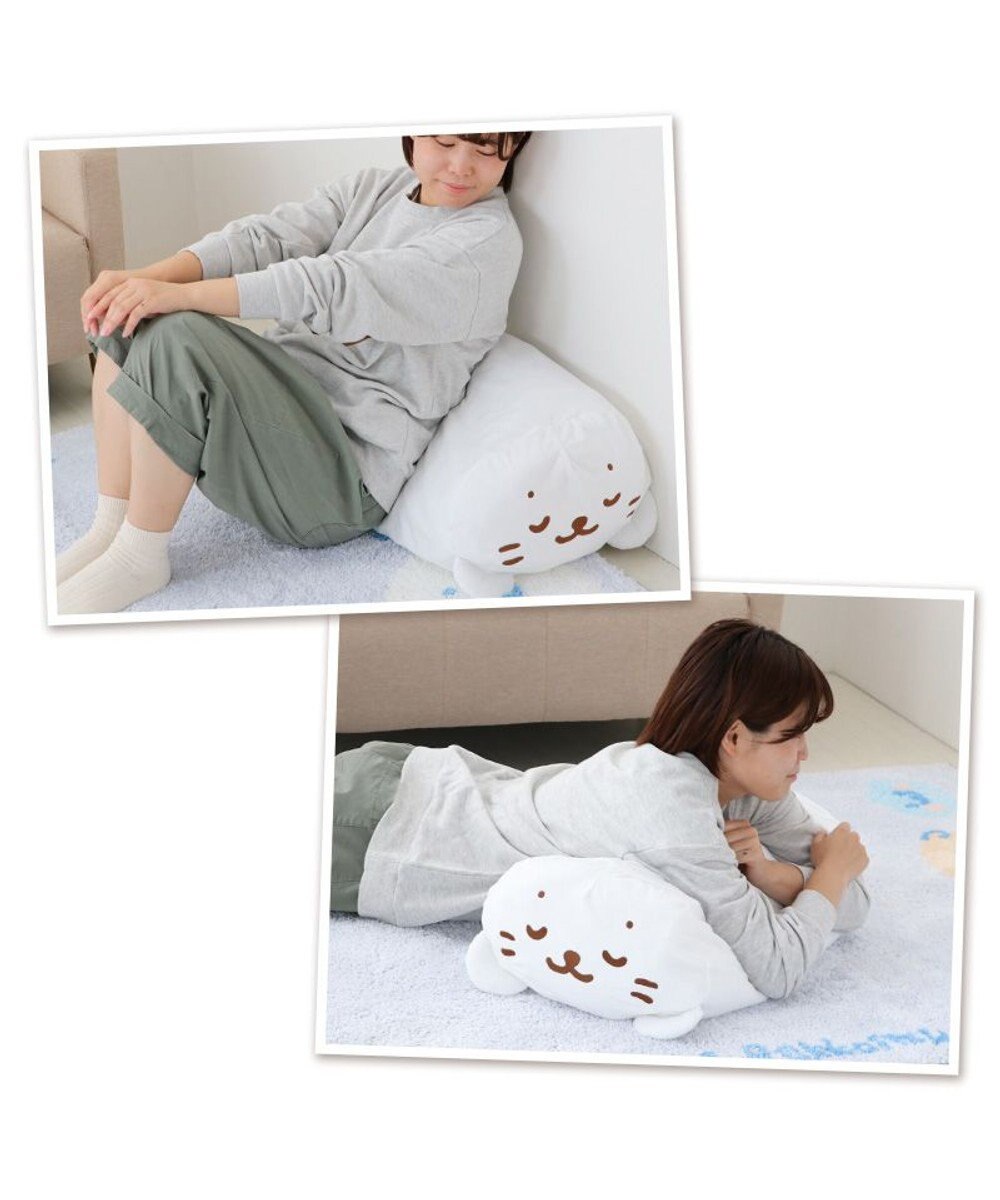 Mother garden しろたん 布団 収納カバー袋《すやすや顔》 