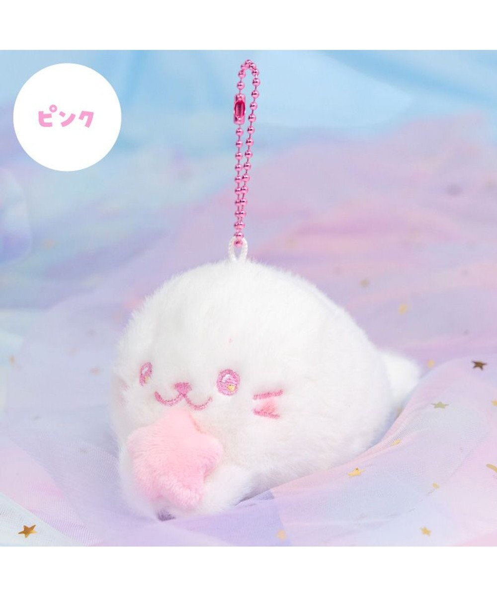 Mother garden しろたん ゆめいろしろたん キーホルダー 《ピンク》 単品 