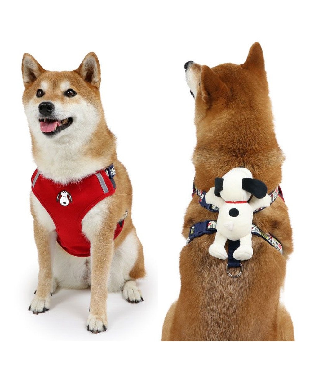 PET PARADISE スヌーピー マスコット付きハーネス SM 中型犬