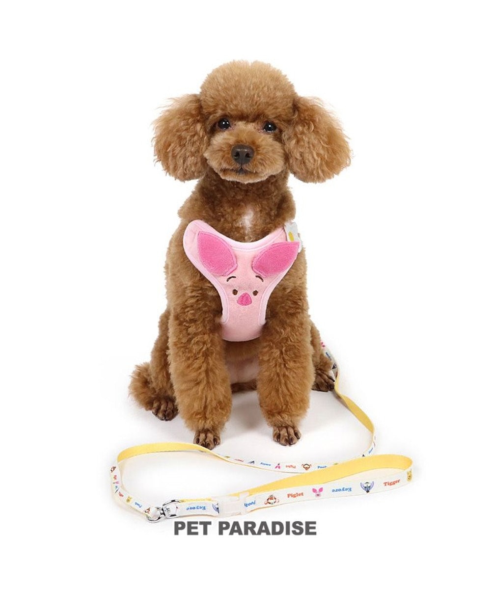 PET PARADISE ディズニー ピグレット ハーネス＆リード ４S  ３S 小型犬 ピンク