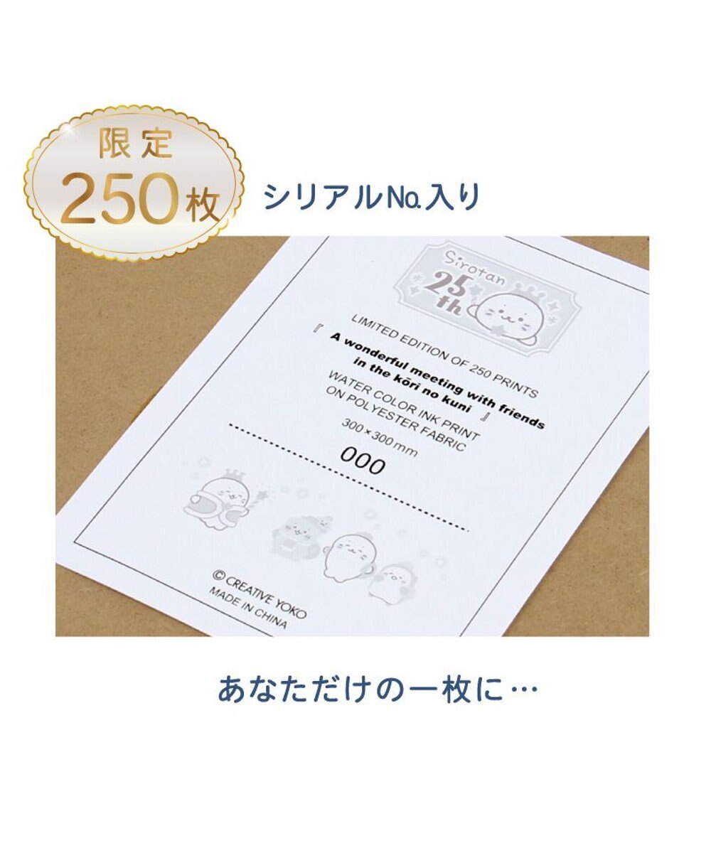 Mother garden しろたん 25th アートボード2枚セット 《王冠しろたん/氷の国》  30×30cm 