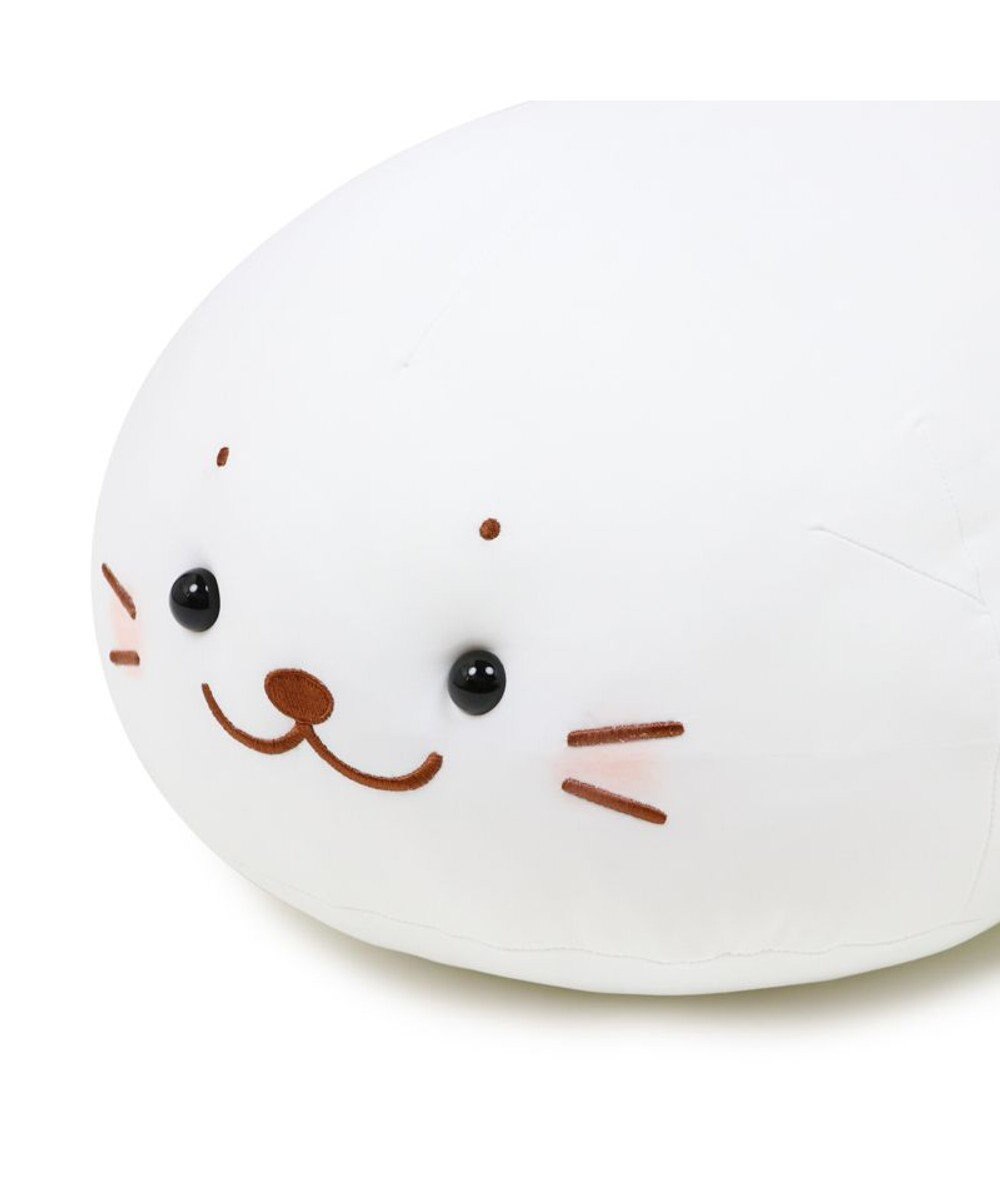 しろたん クール抱き枕 ぬいぐるみ 小 55cm ひんやり ひえサラ クール 接触冷感 夏 ぬいぐるみ 大きい あざらし アザラシ 抱きぐるみ 抱きまくら ぬいぐるみ キャラクター プレゼント マザーガーデン Mother Garden 通販 雑貨とペット用品の通販サイト マザー