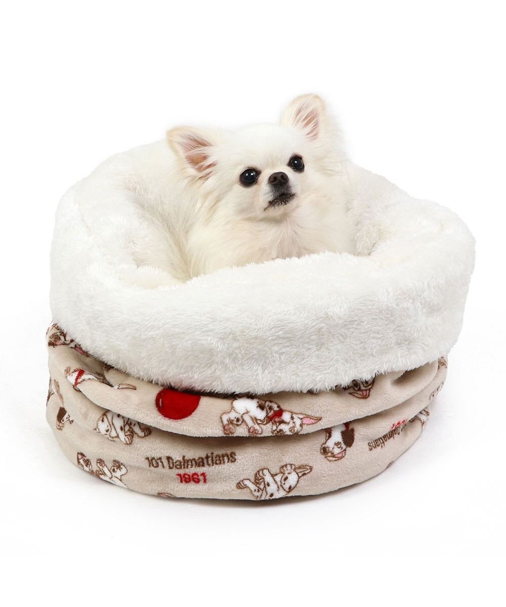 PET PARADISE ディズニー 101匹わんちゃん 筒形寝袋 遠赤外線 《風船柄》 35cm×50cm 