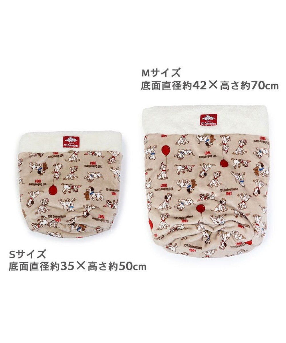 PET PARADISE ディズニー 101匹わんちゃん 筒形寝袋 遠赤外線 《風船柄》 35cm×50cm
