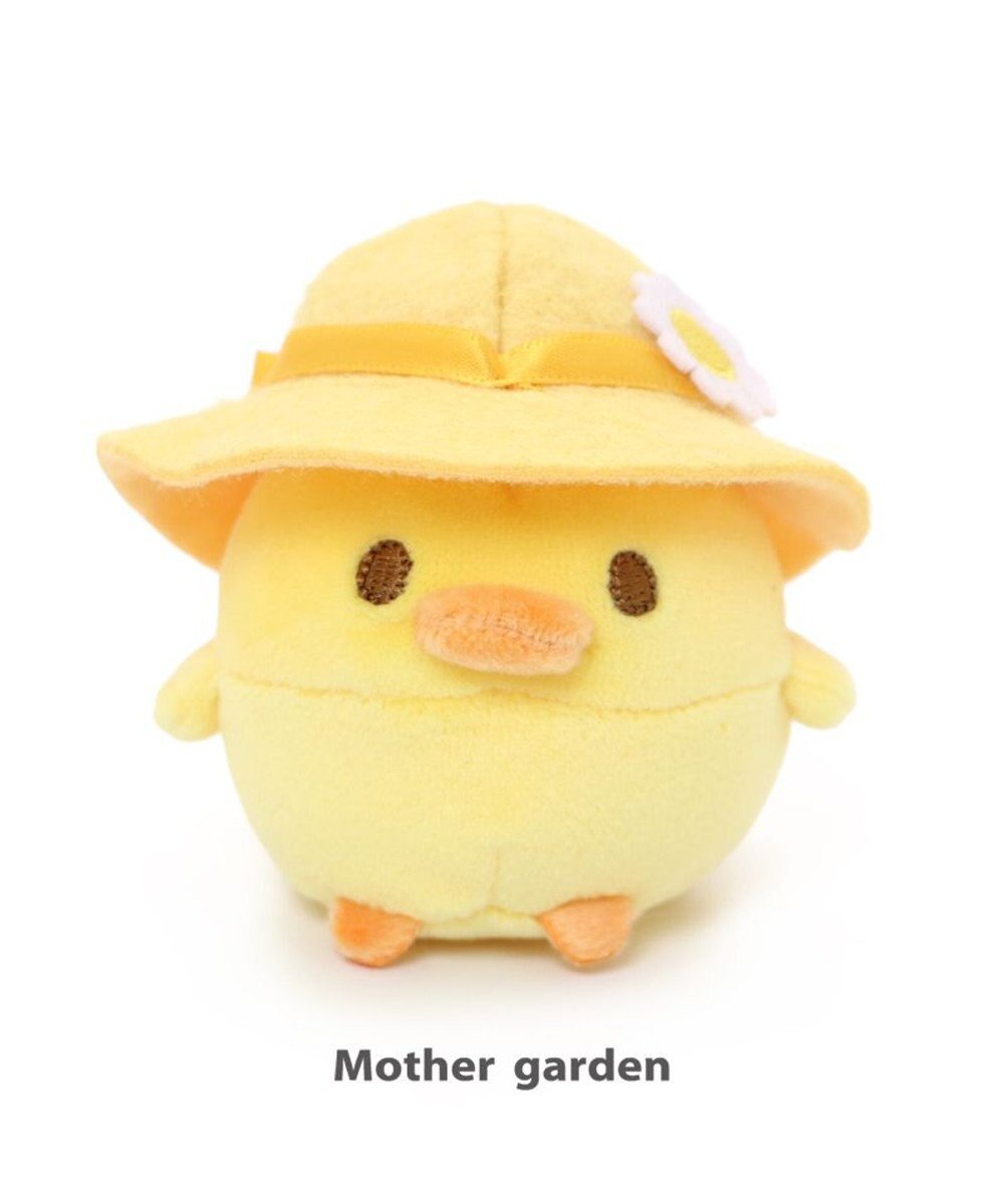 Mother garden マザーガーデン こぴよフレンズ こぴよ 麦わら マスコット ちび マスコット ぬいどり ぬい撮り かわいい 小さい ぬいぐるみ 手のひらサイズ 鳥雑貨 おもちゃ 子供 子ども キッズ プレゼント 誕生日プレゼント子供の日 こどもの日 黄色