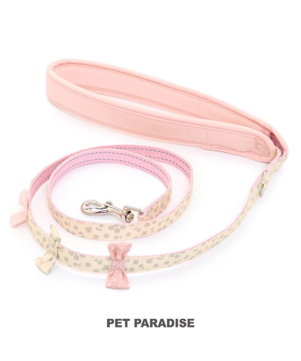 PET PARADISE ペットパラダイス リード りぼん 【ＳＭ】 ピンク（淡）