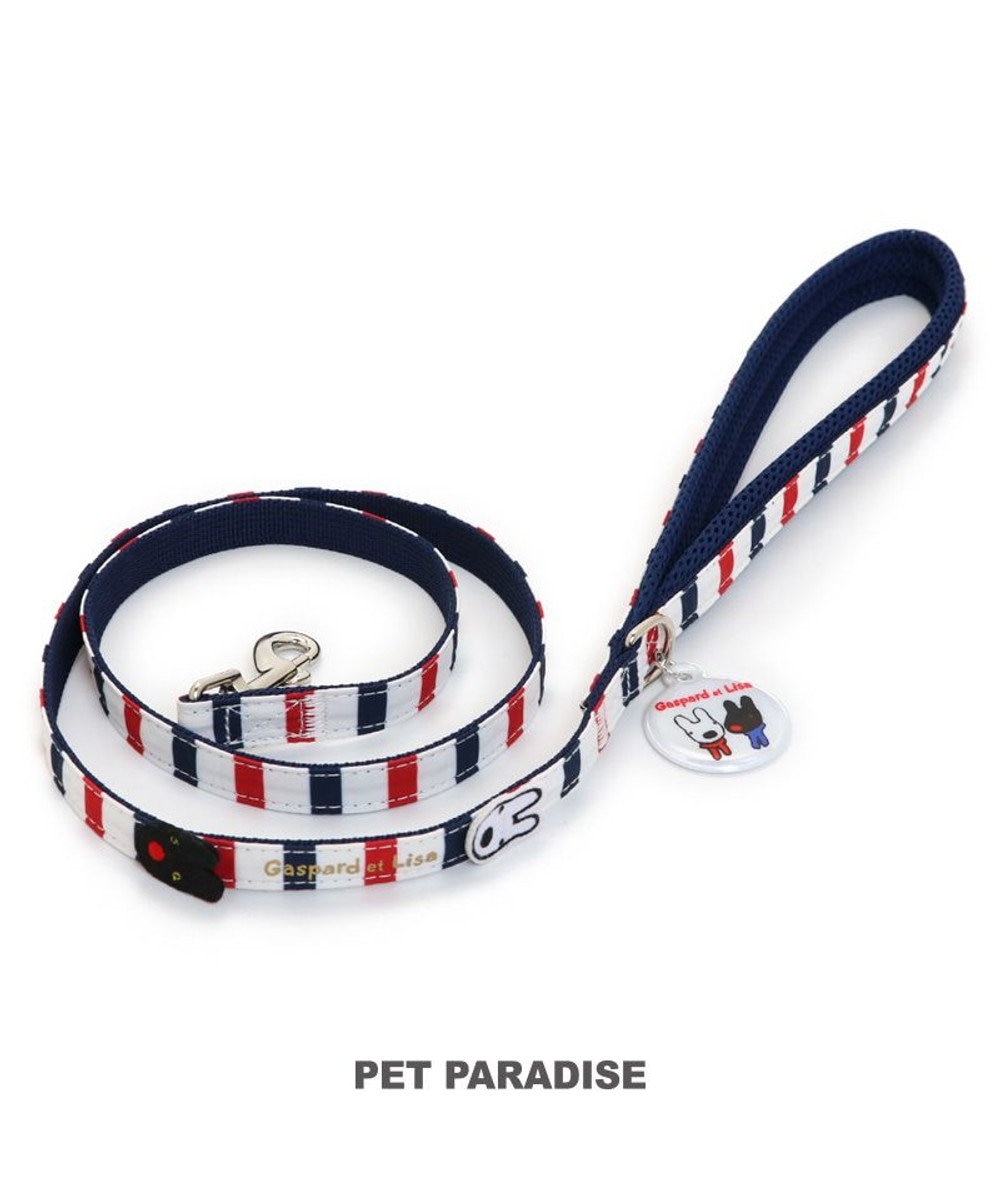 PET PARADISE 犬 リード リサとガスパール 【４Ｓ~３Ｓ】 トリコロール マルチカラー
