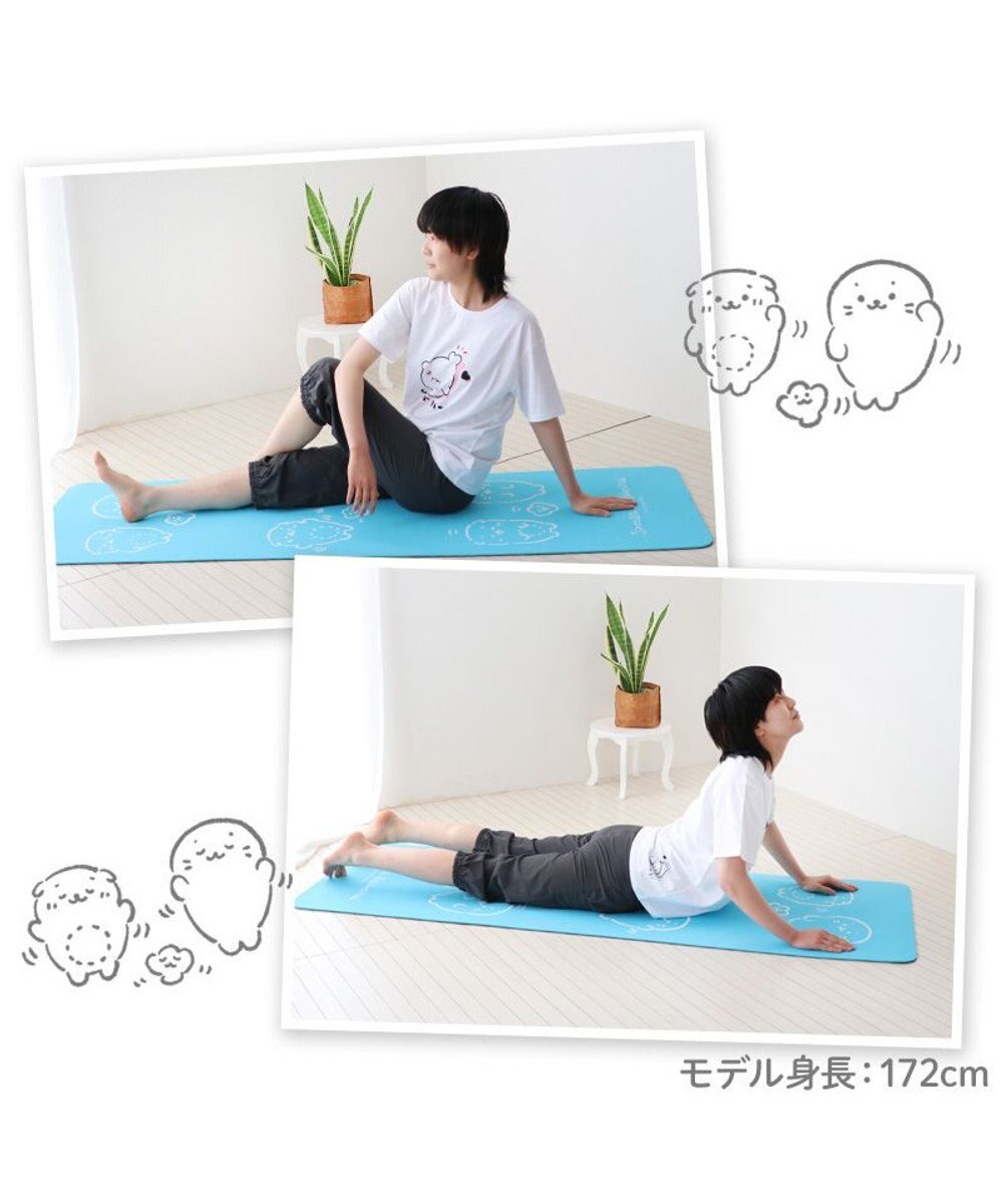 Mother garden しろたん ヨガマット 6㎜ バンド付き 