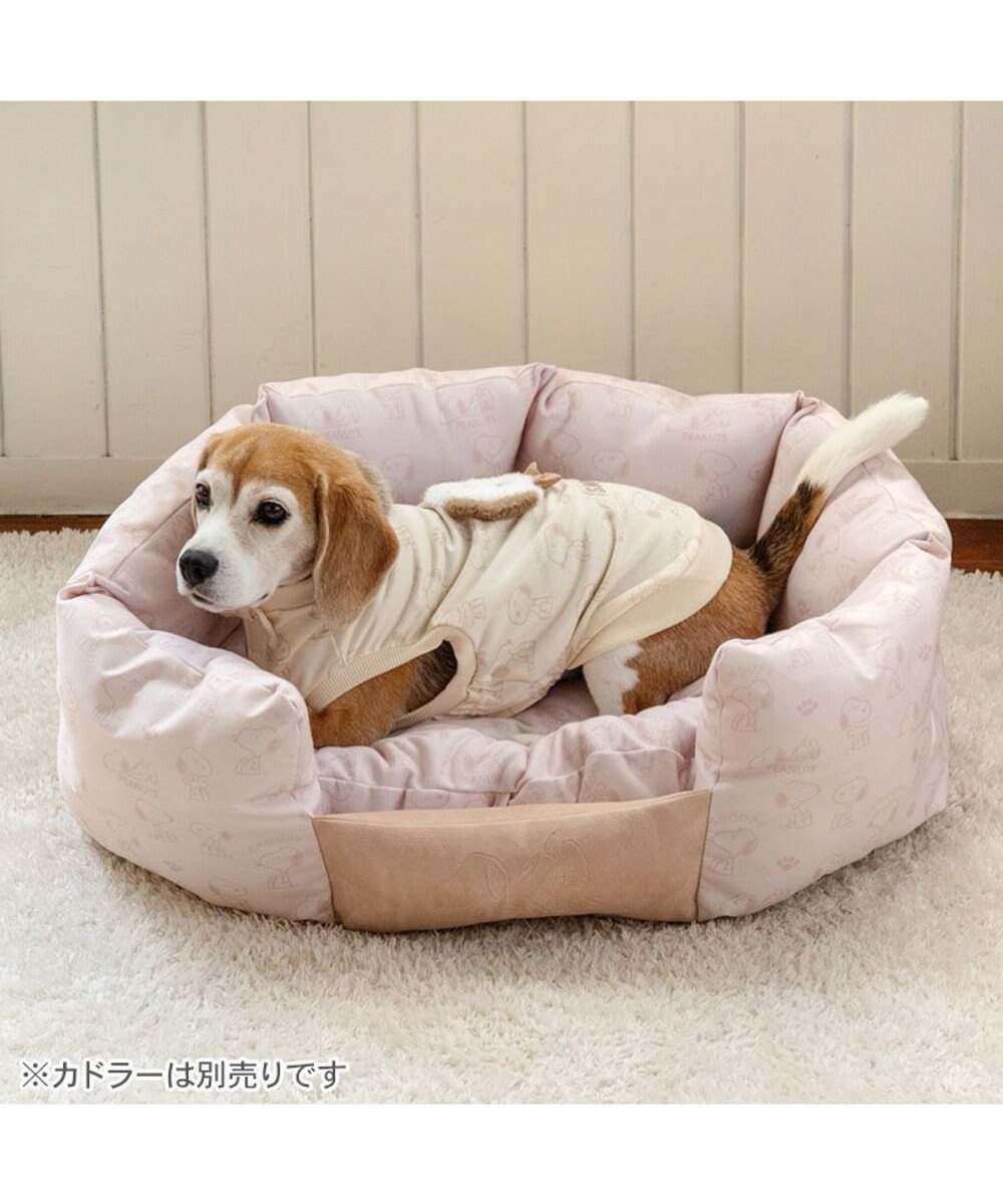 PET PARADISE スヌーピー 淡色トレーナー 《ベージュ》 中型犬