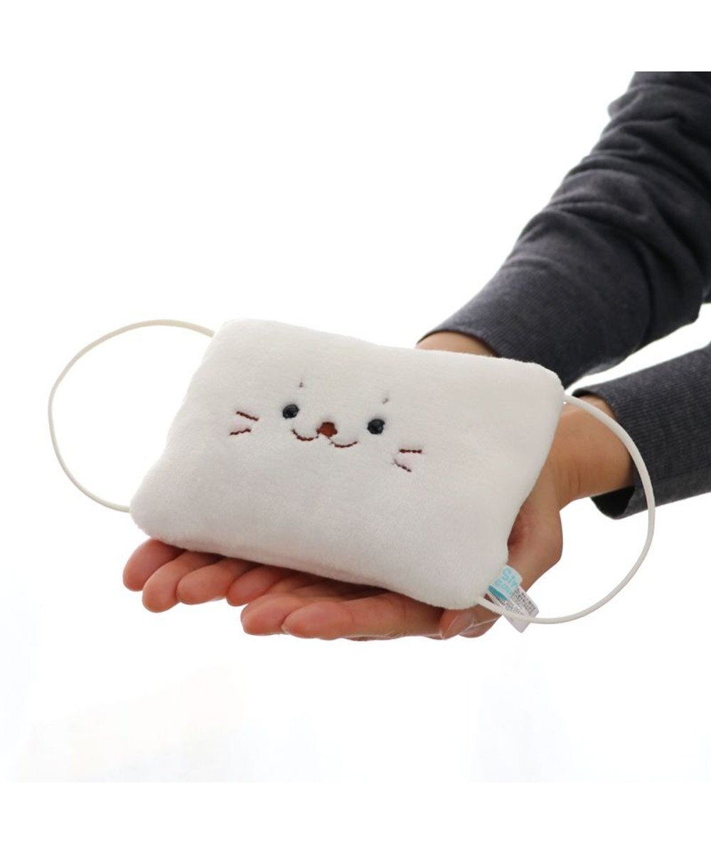 しろたん 白いもの マスコット 《マスク》 単品 / Mother garden