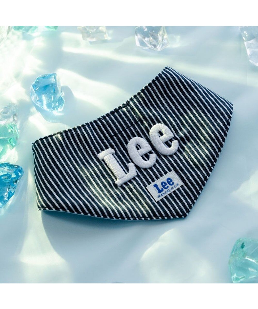 PET PARADISE Lee ヒッコリー ロゴ クールバンダナ 中型犬 大型犬 