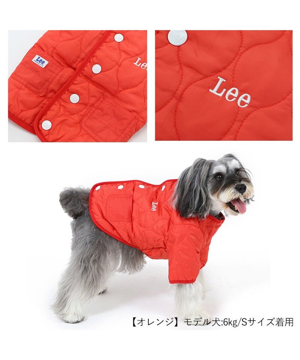 PET PARADISE Lee 背中開き ジャケット 《オレンジ》 小型犬 