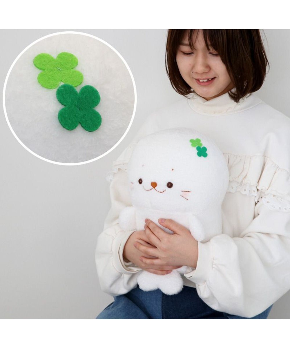 Mother garden しろたん もふもふ お座り ぬいぐるみ 【単品】 