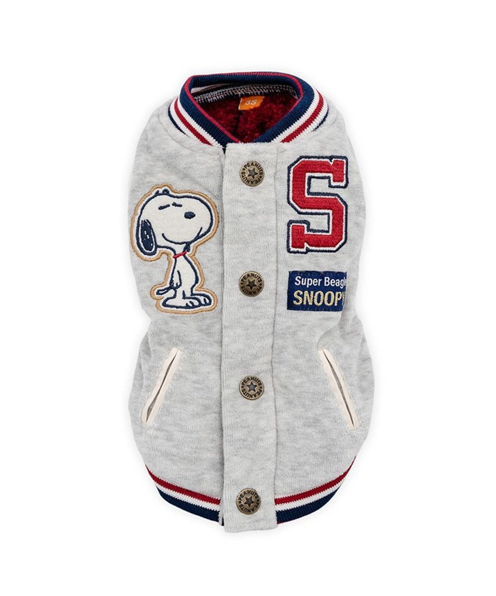 PET PARADISE スヌーピー 遠赤外線 背開き スタジャン 中型犬 大型犬 