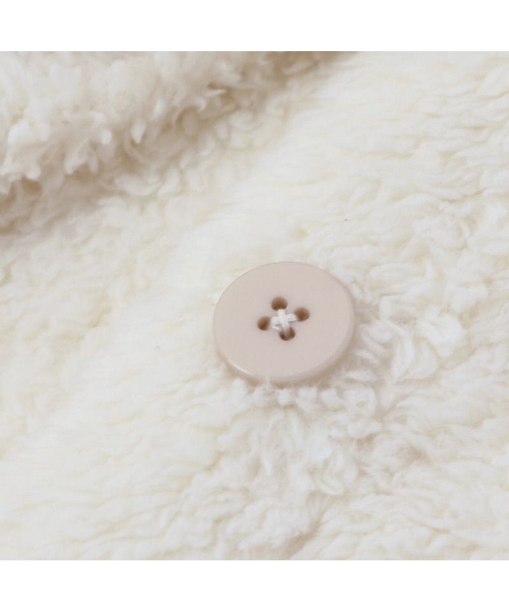 Mother garden あったか 袖なしケープ 《しろたん＆羊》レディース フリーサイズ 