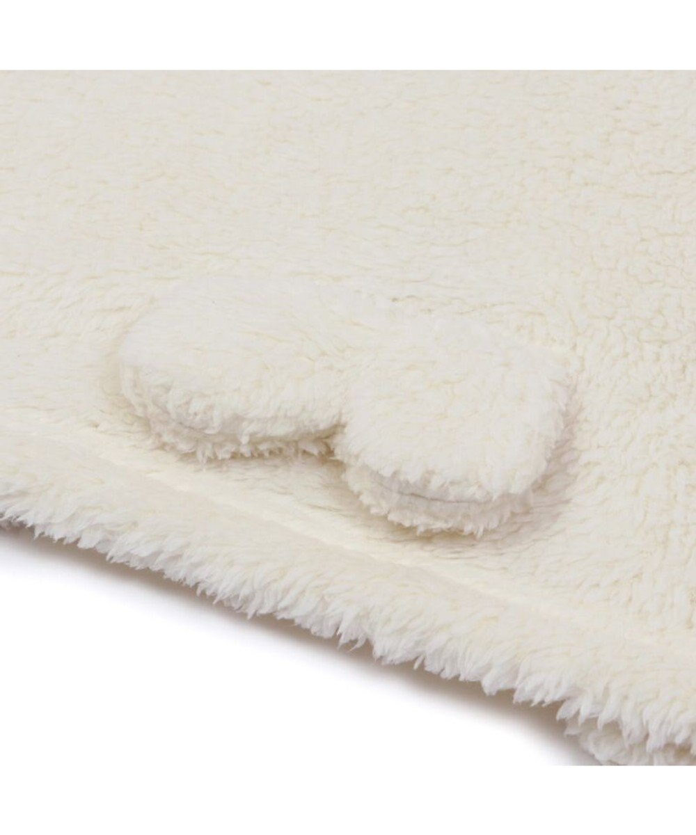 Mother garden あったか 袖なしケープ 《しろたん＆羊》レディース フリーサイズ 