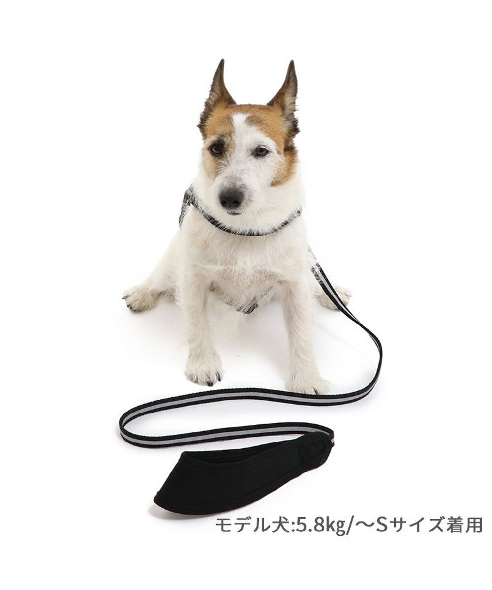 PET PARADISE 両面反射リード ブラック 120cm【SS~S】