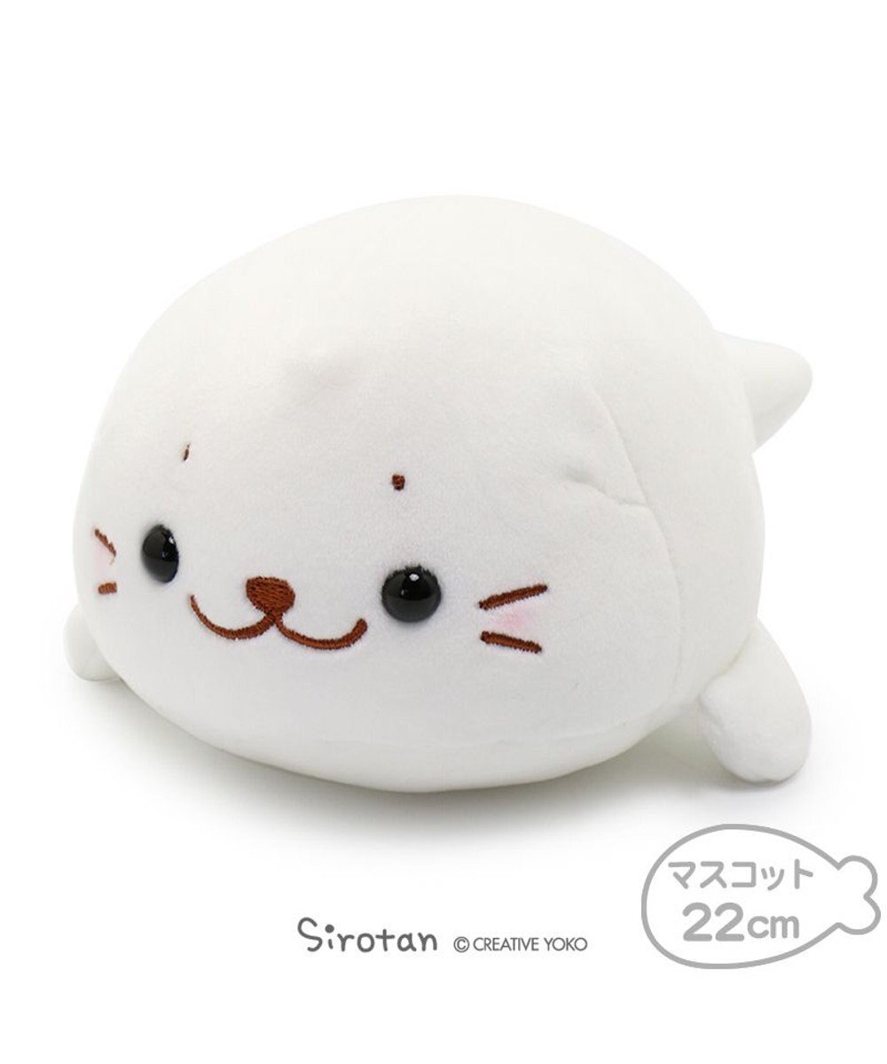 Mother garden しろたん ふわもち マスコット 22cm 