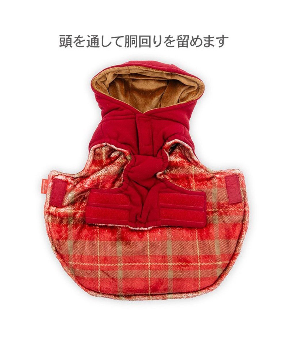 PET PARADISE リサとガスパール 綿入れ ダッフルベスト 小型犬 