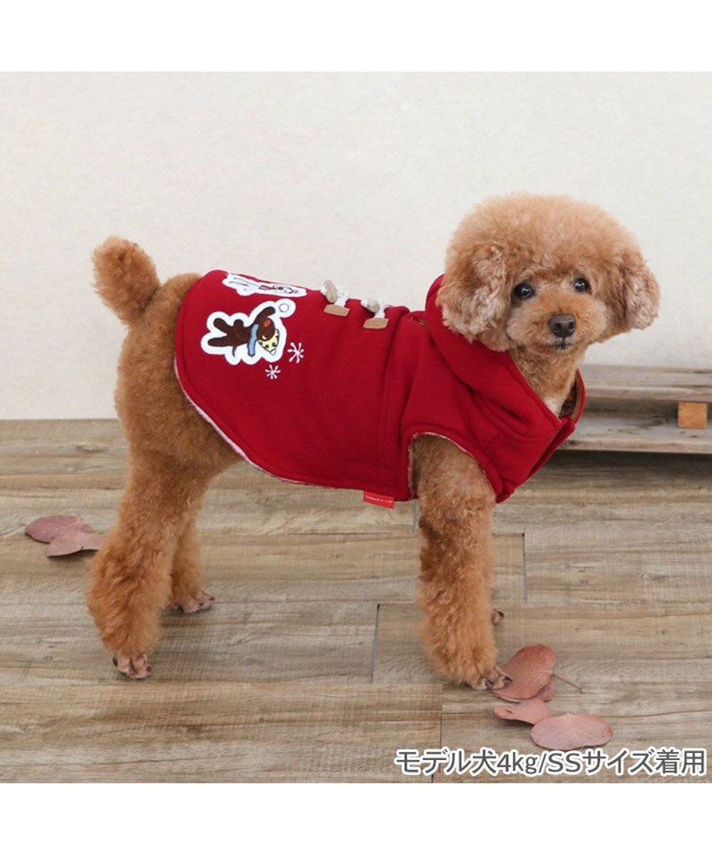 PET PARADISE リサとガスパール 綿入れ ダッフルベスト 小型犬 