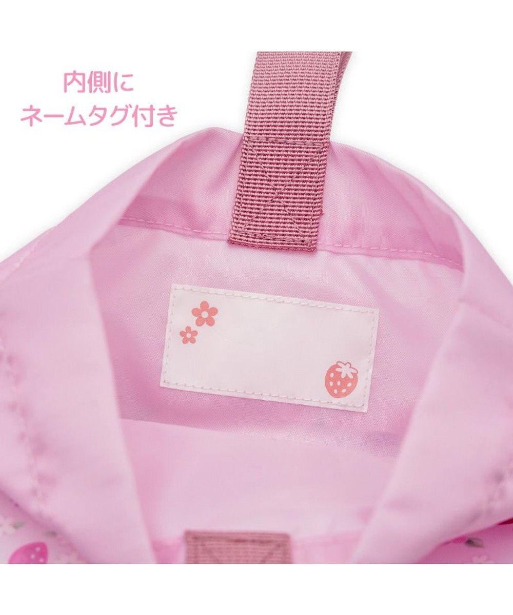 Mother garden マザーガーデン 野いちご シューズバッグ 《小花いちご柄》 
