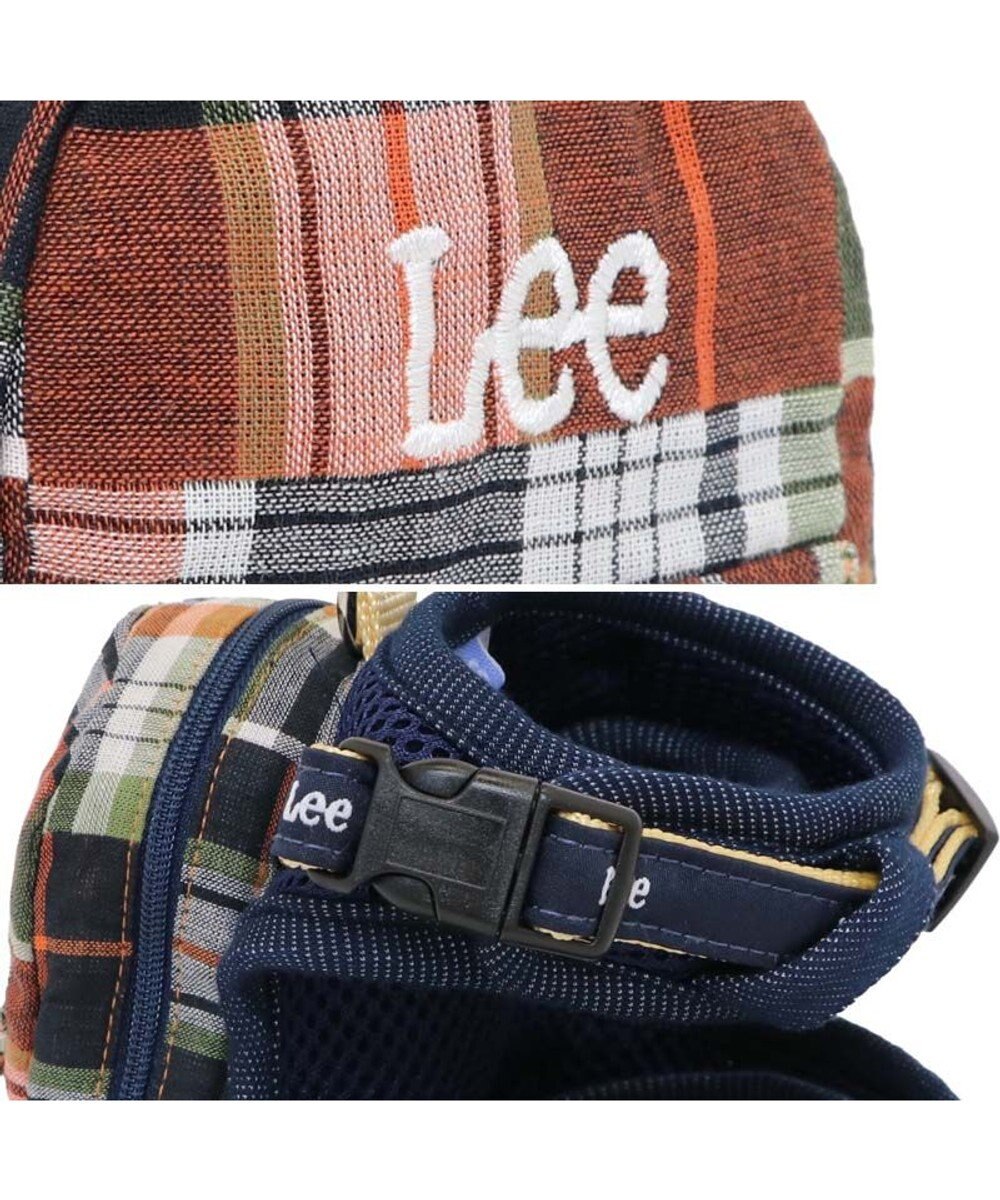 PET PARADISE Lee ポケットハーネス 《チェック柄》 ３Ｓ 小型犬 