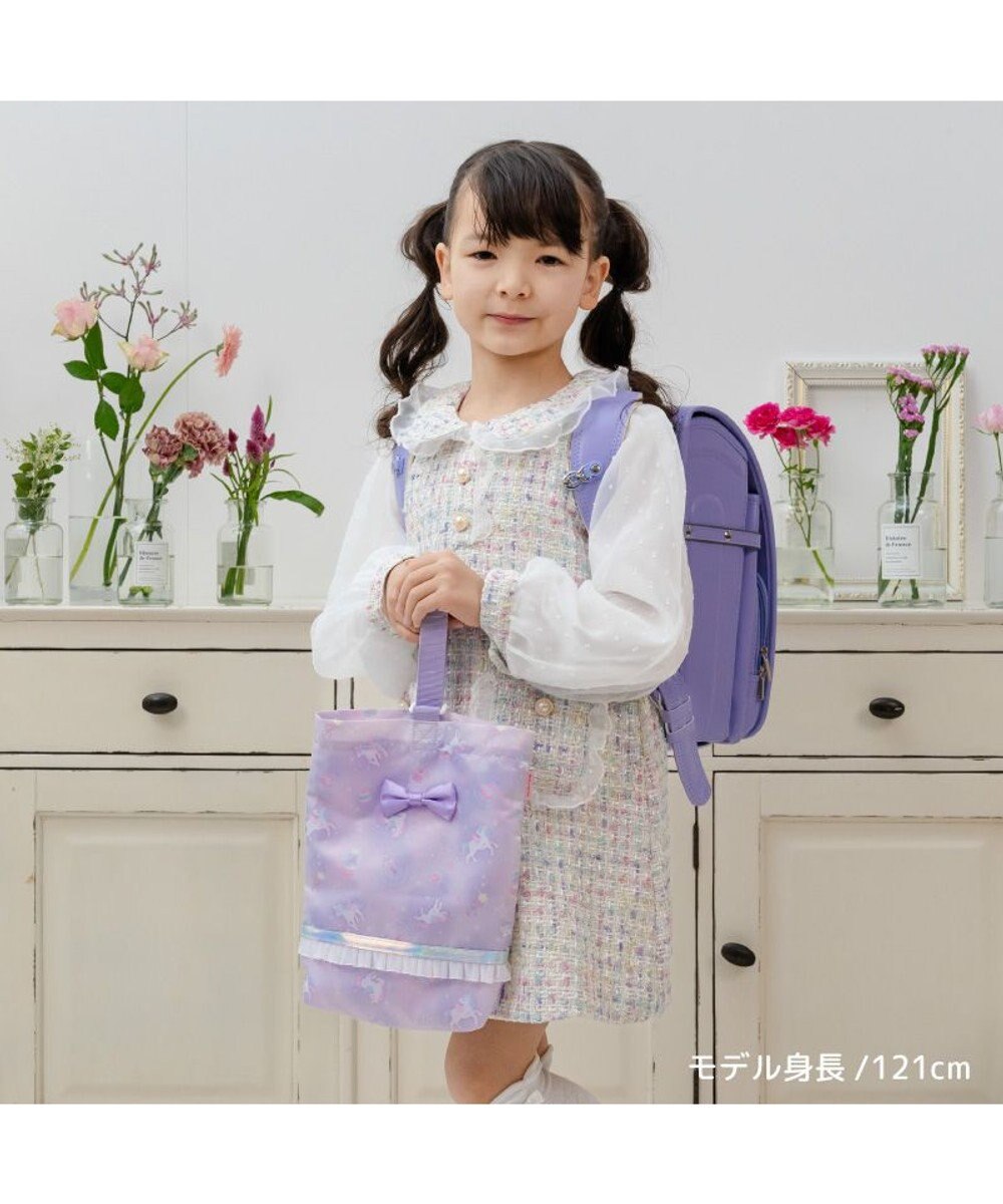 Mother garden マザーガーデン 野いちご シューズバッグ 《レトロストロベリー柄》 