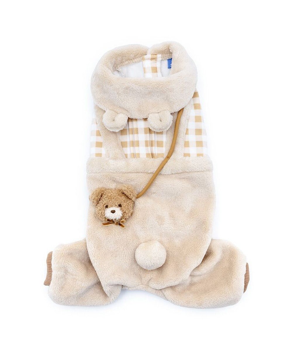 PET PARADISE ペットパラダイス くまちゃん チェックパンツ 小型犬 