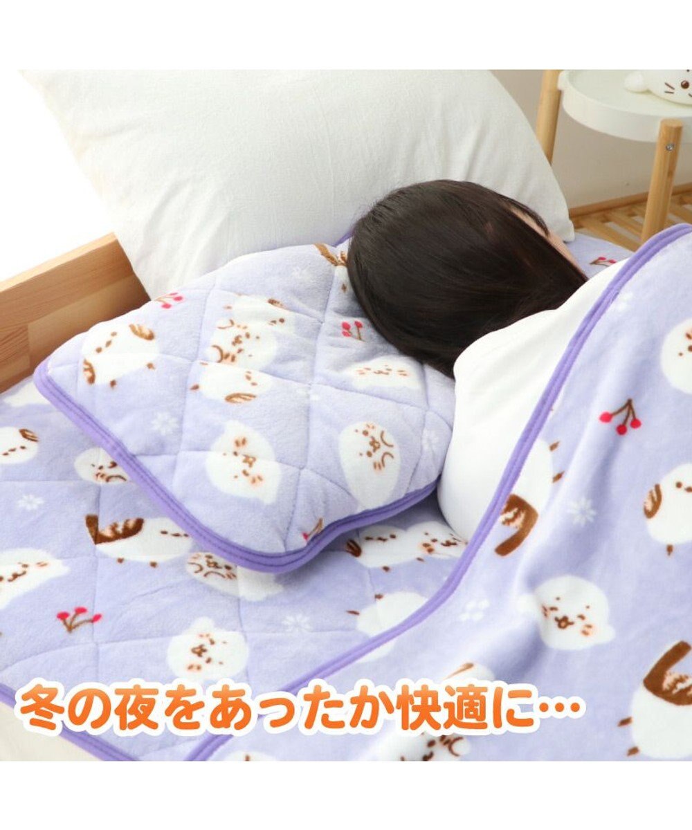 Mother garden しろたん 枕パッド 《シマエナガ》 35×50cm 