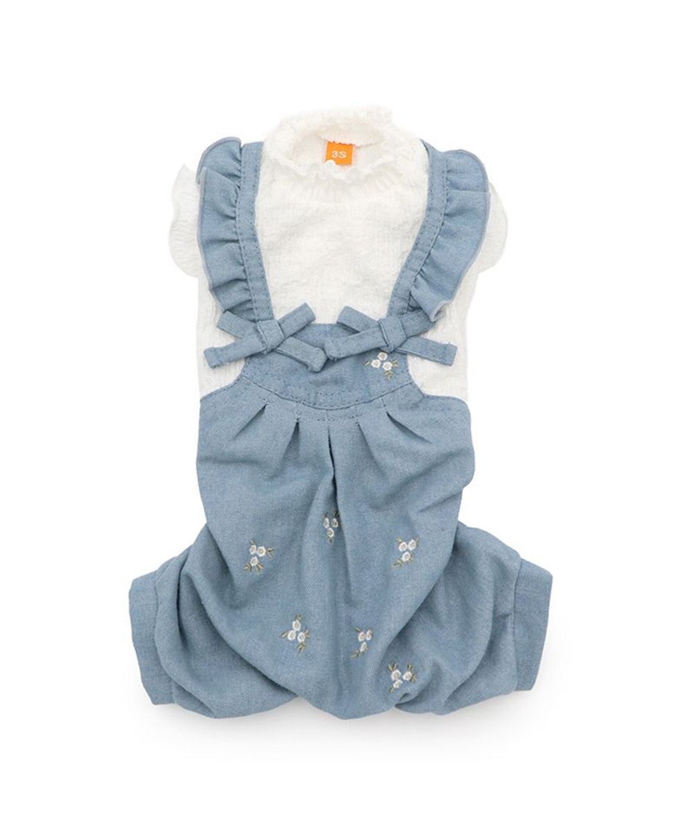 PET PARADISE ペットパラダイス 刺繍 パンツつなぎ 小型犬 