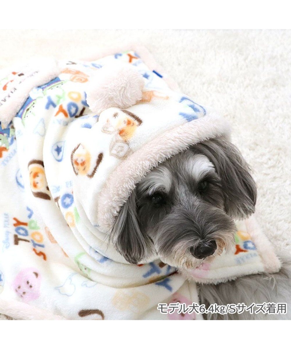 PET PARADISE ディズニー トイストーリー  着る毛布 《総柄》小型犬