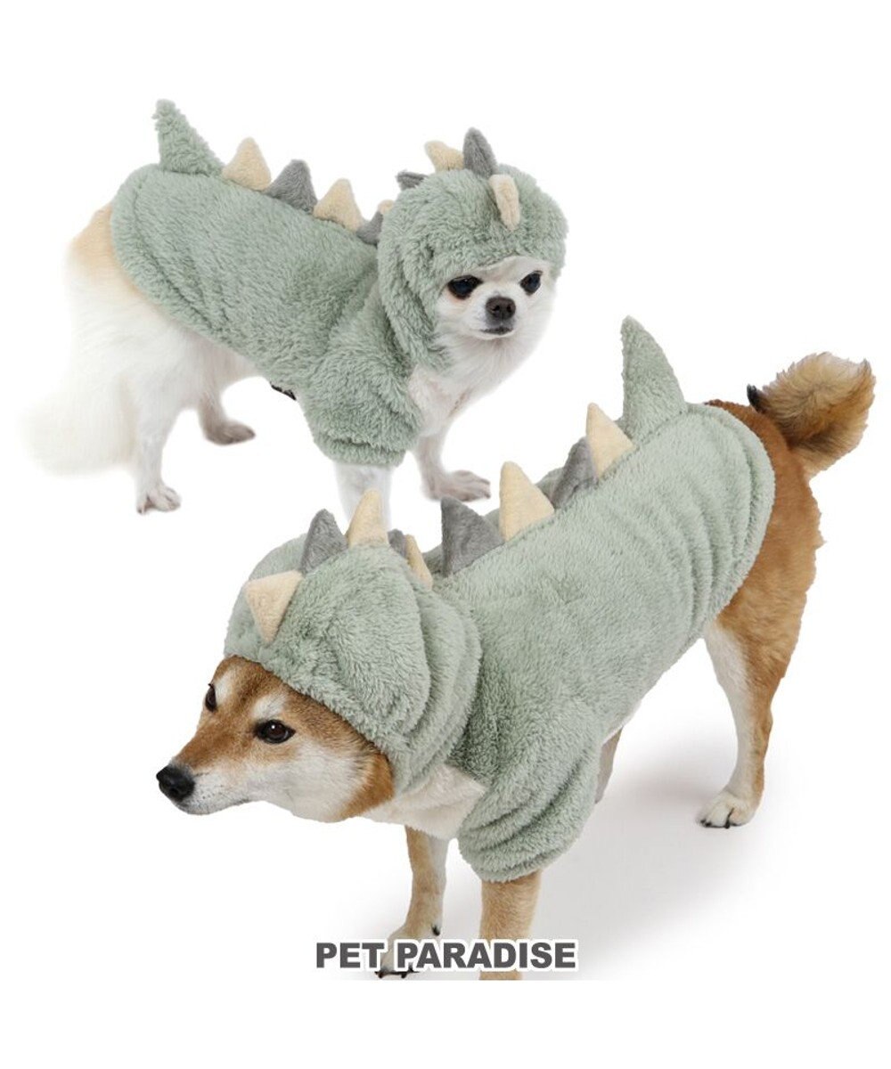 PET PARADISE ペットパラダイス 恐竜もこボアパーカー  中型犬 大型犬 