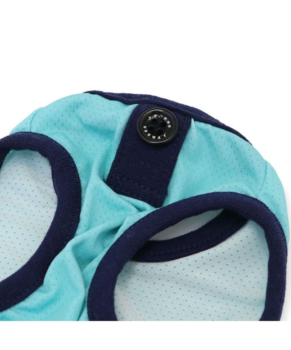 PET PARADISE J.PRESS エコメイド ロゴ タンクトップ 《ブルー》 小型犬 