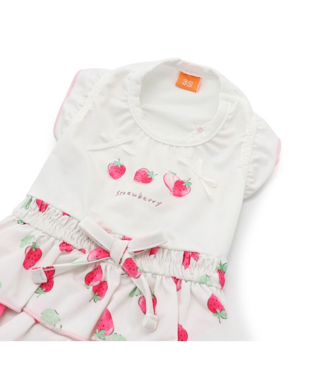 PET PARADISE 犬の服 春夏 ひんやり クール 接触冷感 虫除け 苺 ワンピース 【小型犬】クールマックスエコメイド 