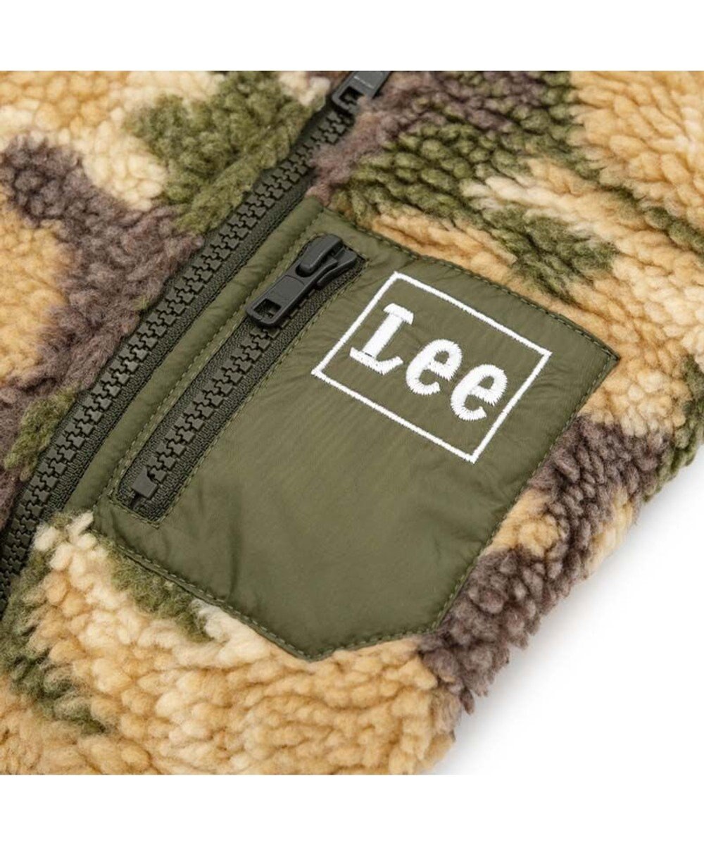 PET PARADISE Lee カモフラージュ ボアベスト 小型犬 