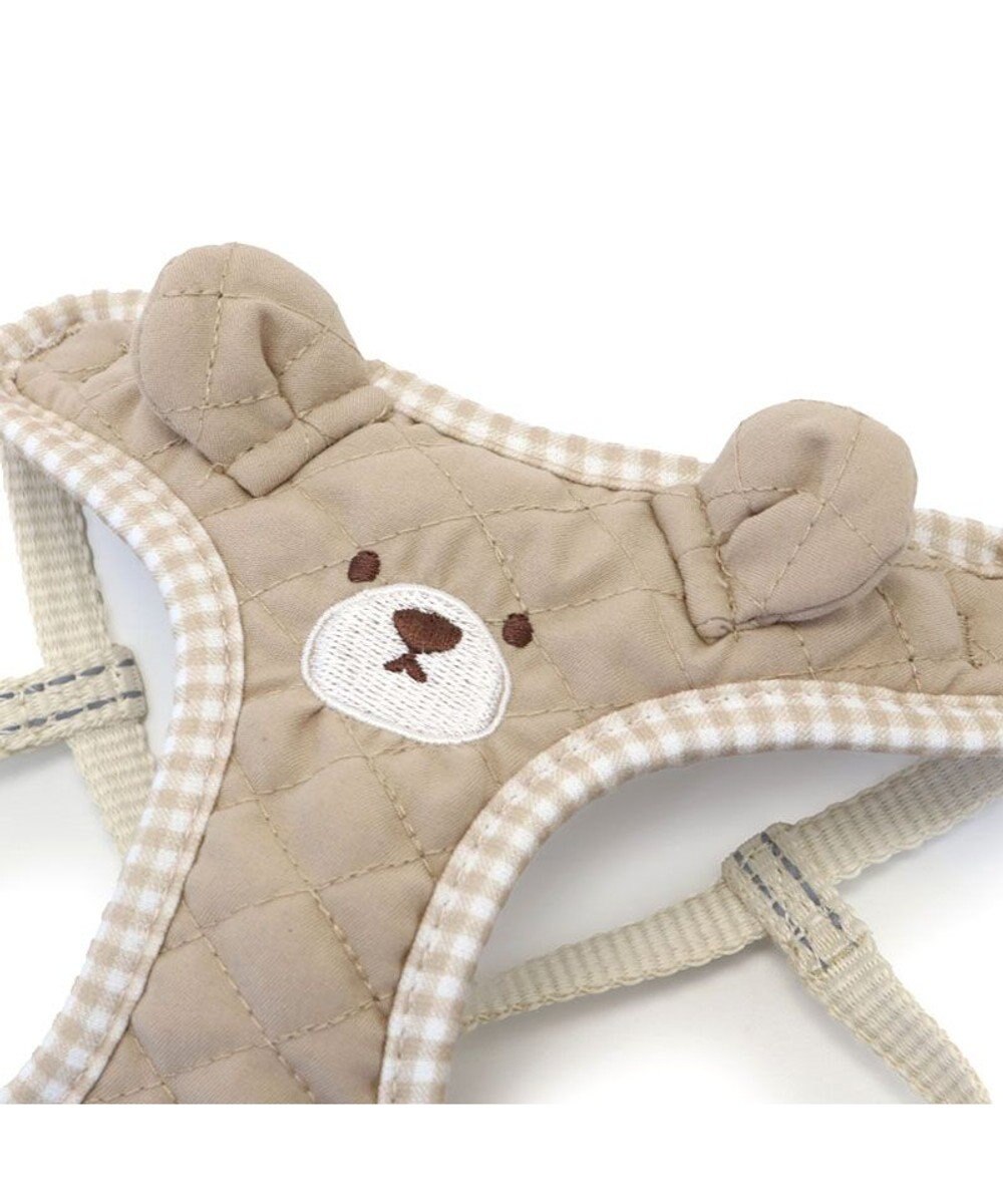 PET PARADISE ペットパラダイス くまちゃん 顔 リード付きハーネス ４Ｓ/３Ｓ 小型犬 