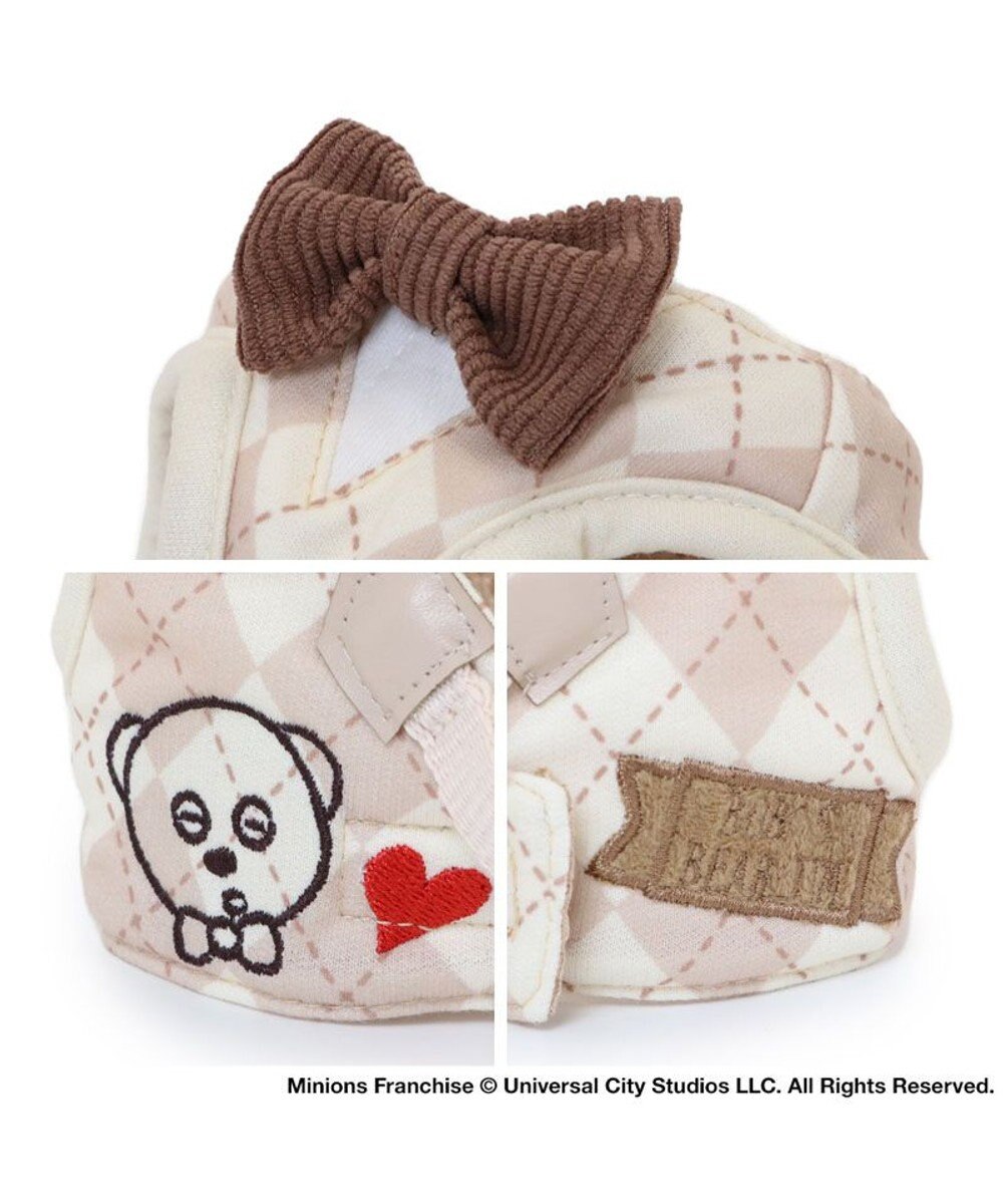 PET PARADISE ミニオン ティム ベストハーネス 《アーガイル》 小型犬 SS 