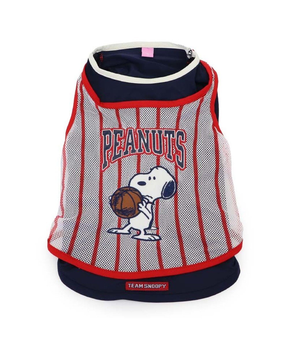 PET PARADISE スヌーピー ビブスTシャツ 《ネイビー》 小型犬