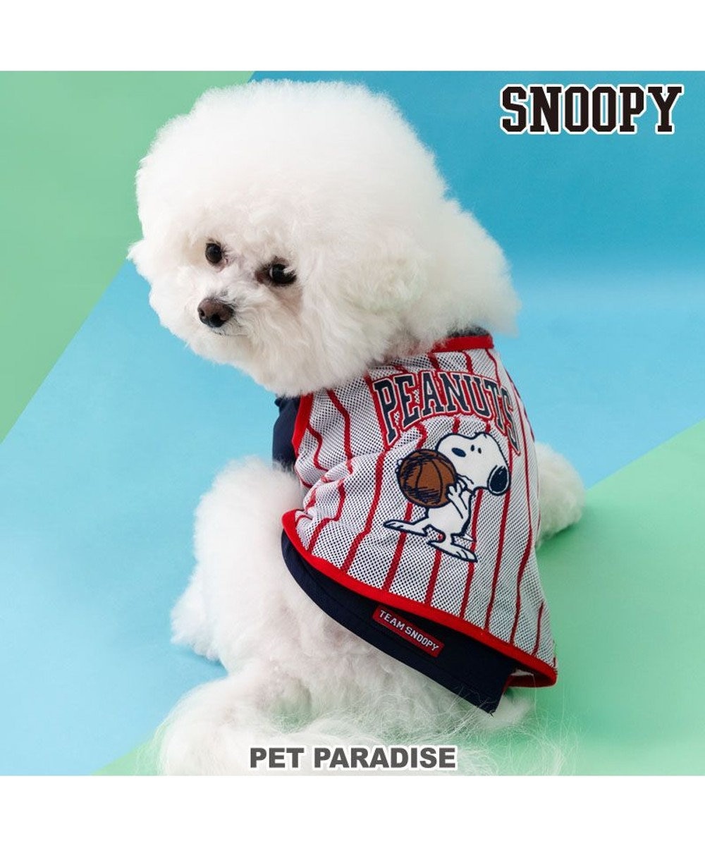 PET PARADISE スヌーピー ビブスＴシャツ 《ネイビー》 小型犬 ネイビー