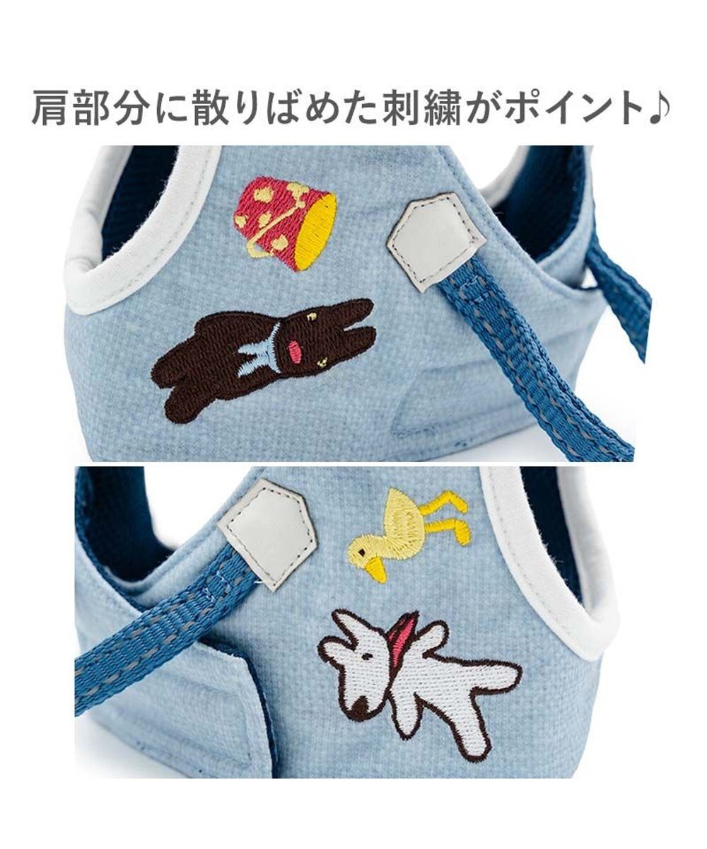 PET PARADISE リサとガスパール 刺繍 ベストハーネス Ｓ 