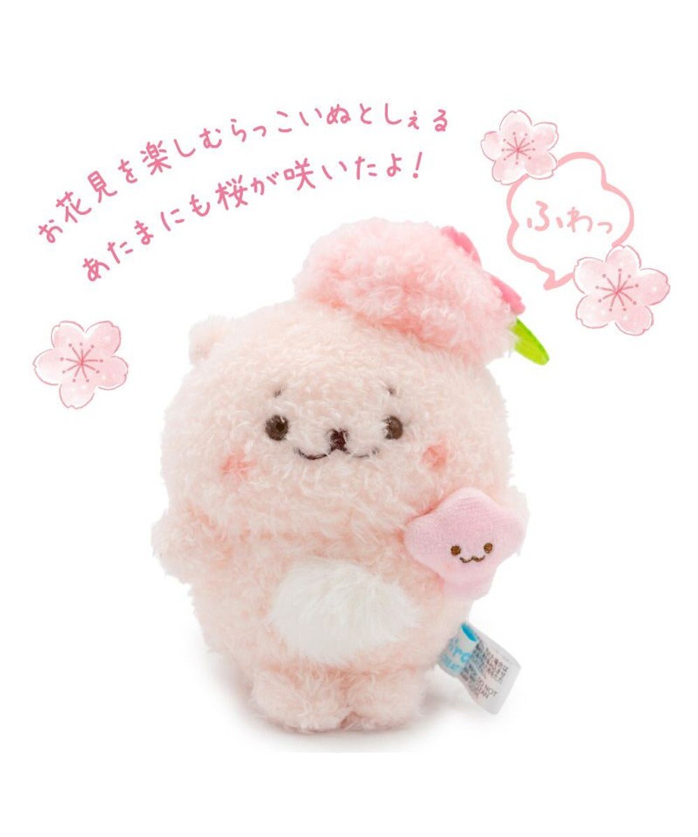 Mother garden しろたん 桜 ぽてぽてマスコット 《らっこいぬ》 単品 