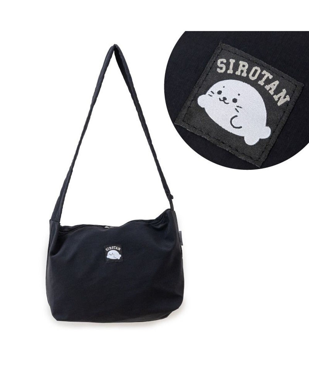 Mother garden しろたん ドロストショルダーバッグ 《ブラック》