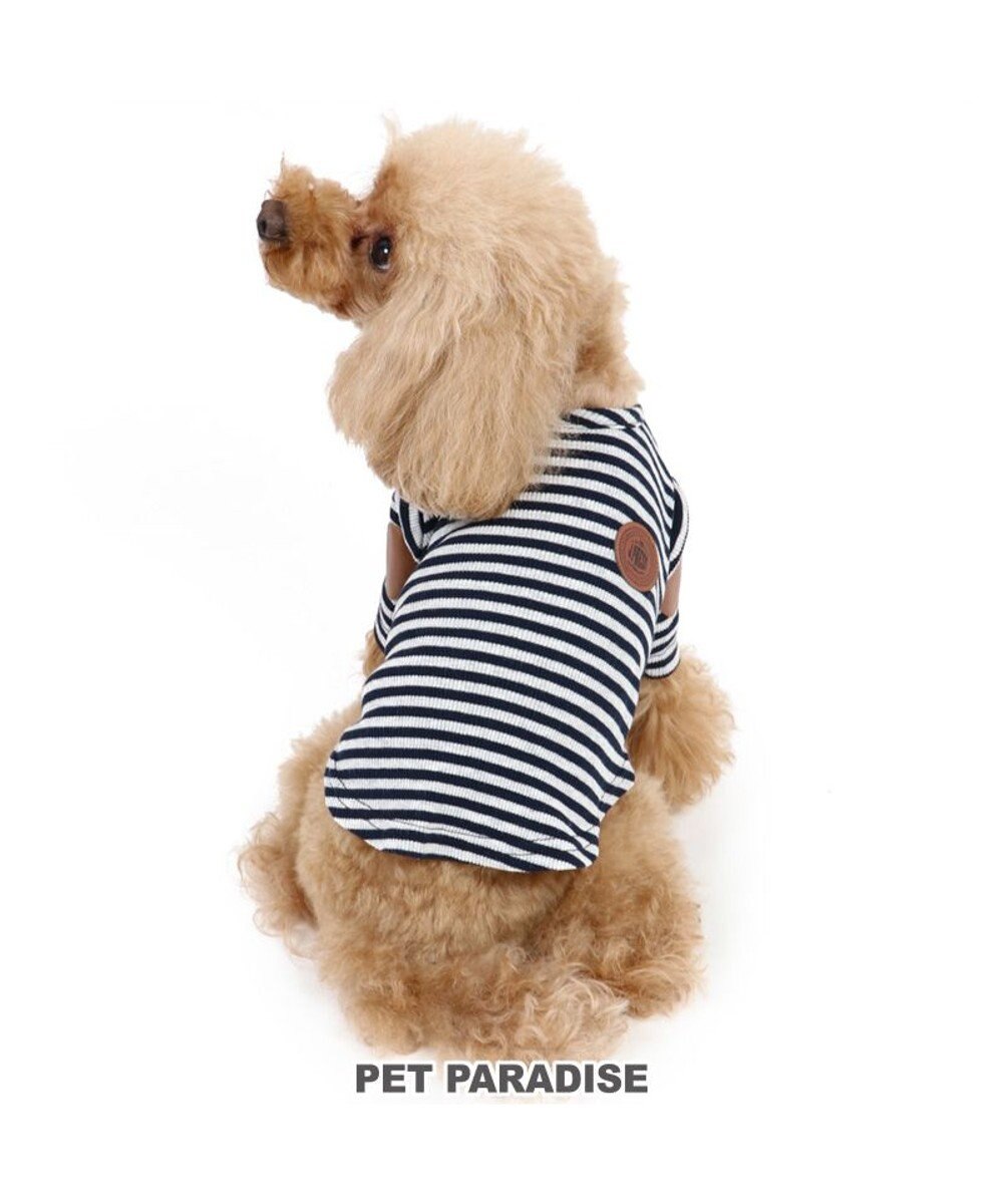 PET PARADISE 犬 服 J.PRESS Tシャツ 【小型犬】  ボーダー グレー
